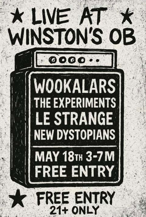Sunday Punk Day at Winston's